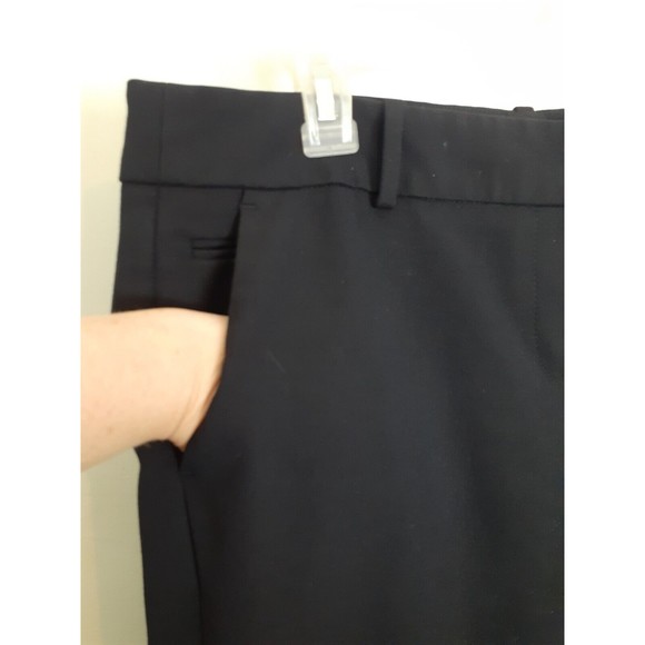 LOFT Marisa Pants 10 Tall Navy Blue Straight Leg Mid Rise SOLD ON EBAY - Picture 3 of 7